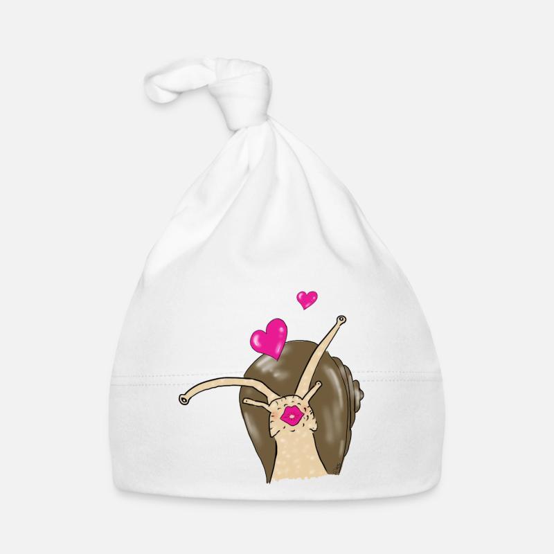 snail Organic Baby Cap