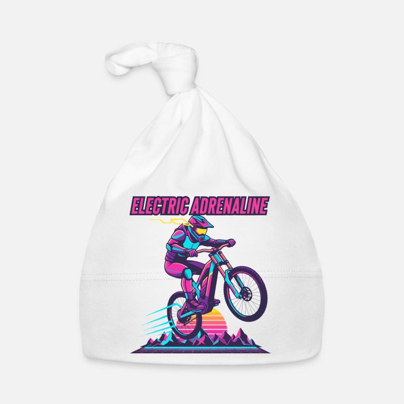 Electric Adrenaline Synthwave E-VTT Bonnet bio Bébé
