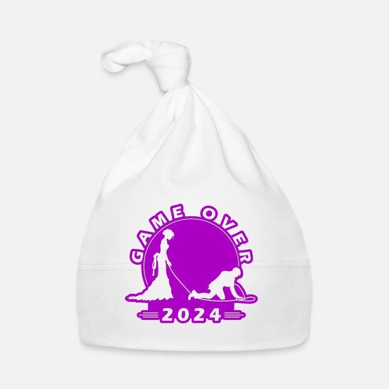 Game Over 2024 Hochzeit Baby Bio-Mütze