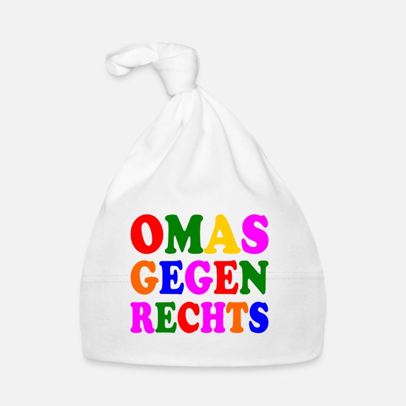 Omas gegen rechts Baby Bio-Mütze