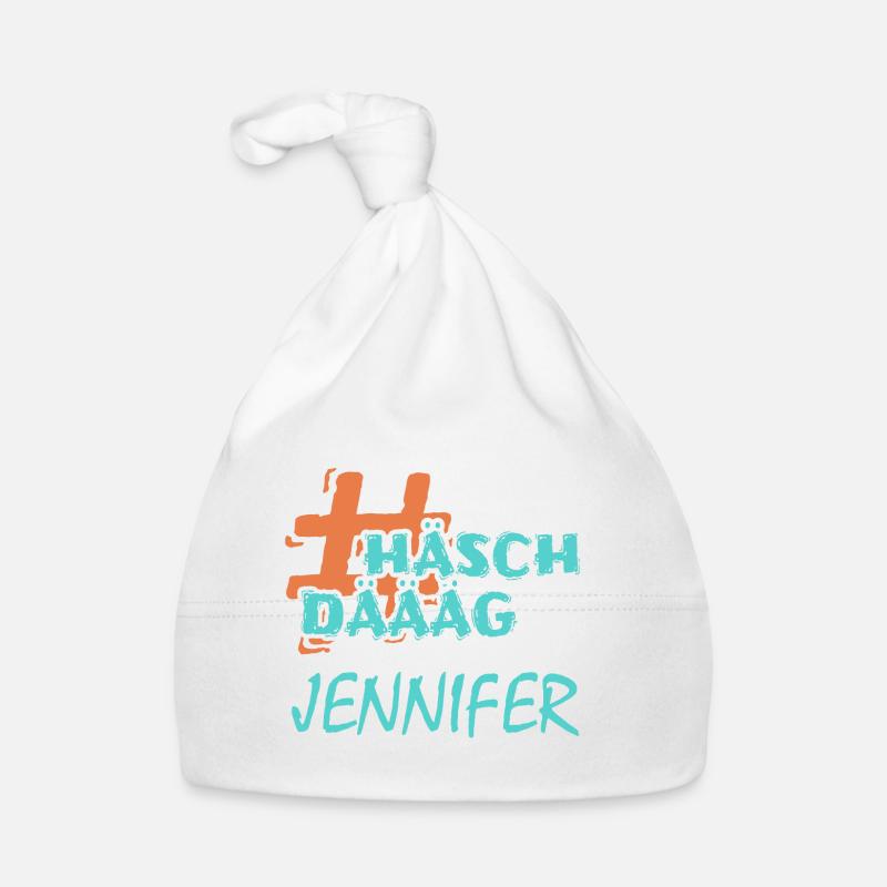 Hashtag Jennifer Baby Bio-Mütze