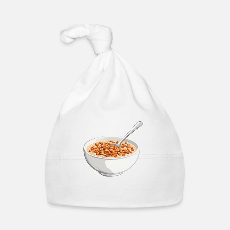 I Love Cereal 16 Baby Bio-Mütze