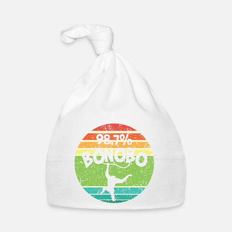 Lustiges Affe Schimpanse DNA Baby Bio-Mütze
