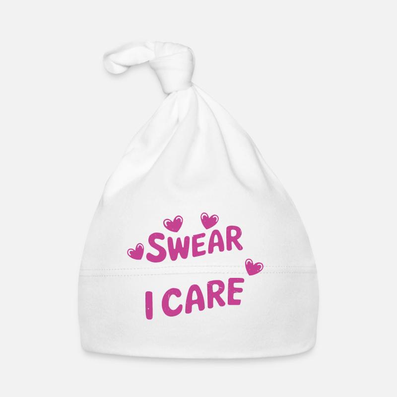 I Swear Because I Care 6 Baby Bio-Mütze