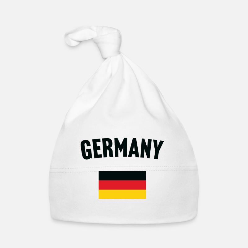 Drapeau de l’Allemagne Bonnet bio Bébé
