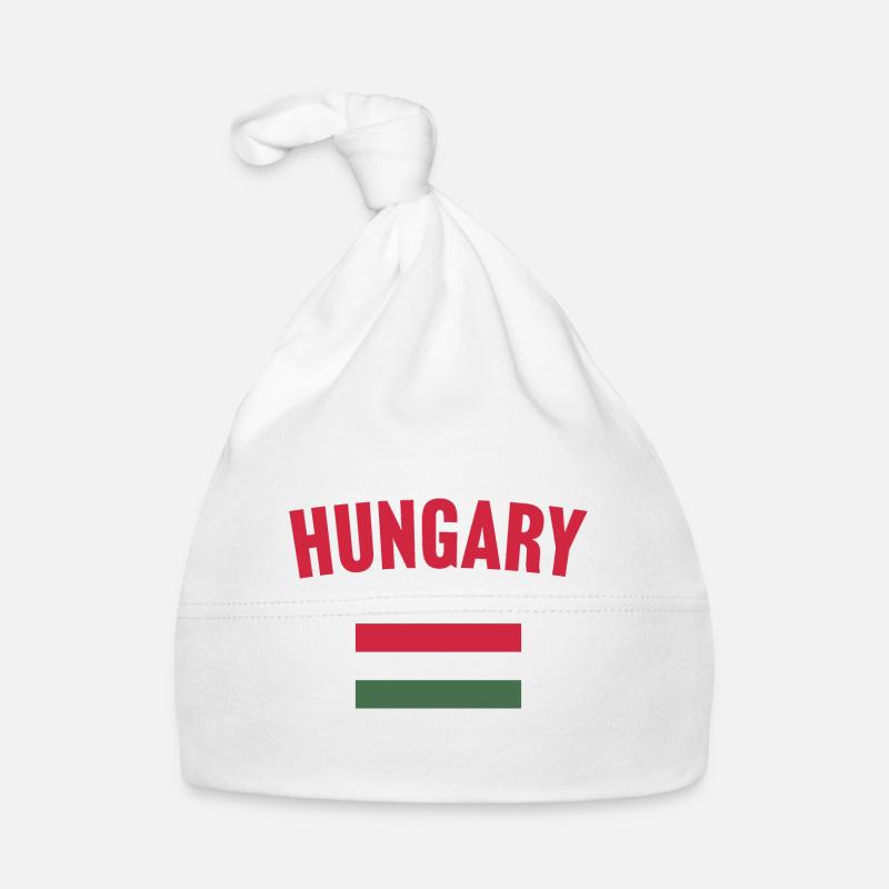 Ungarn Flagge Baby Bio-Mütze