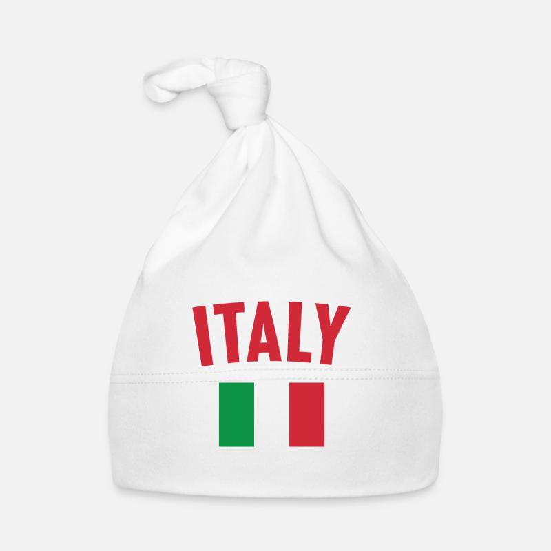 Italien Flagge Baby Bio-Mütze