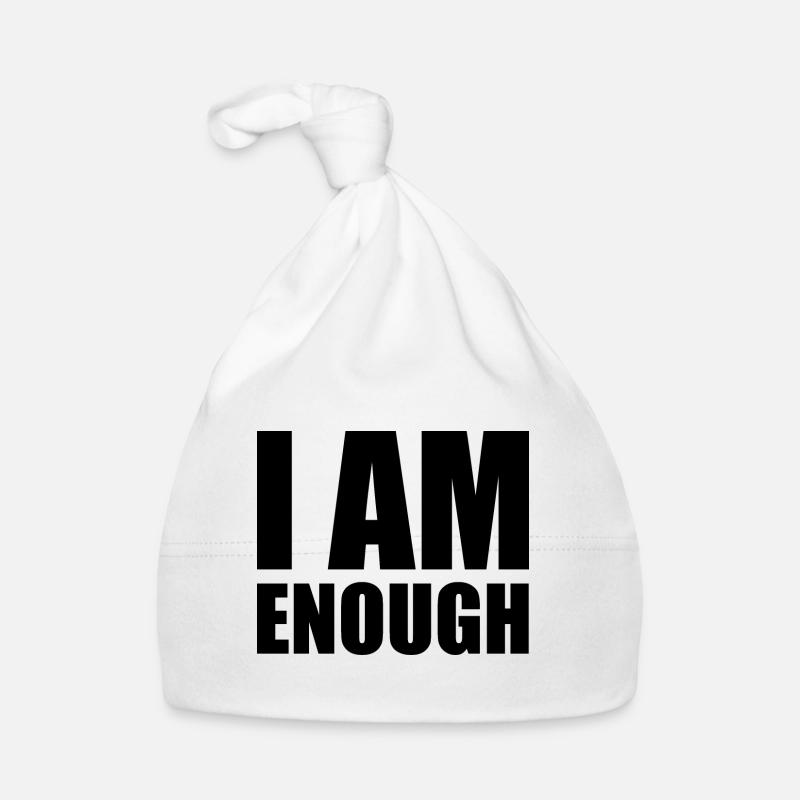 I am enough Bonnet bio Bébé