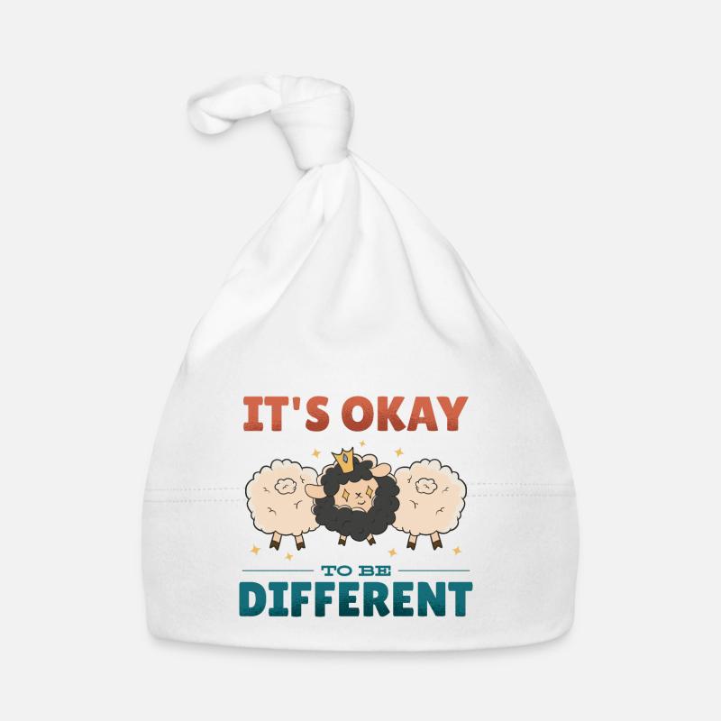 C’est normal d’être différent Bonnet bio Bébé