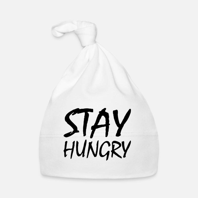 Stay hungry Organic Baby Cap