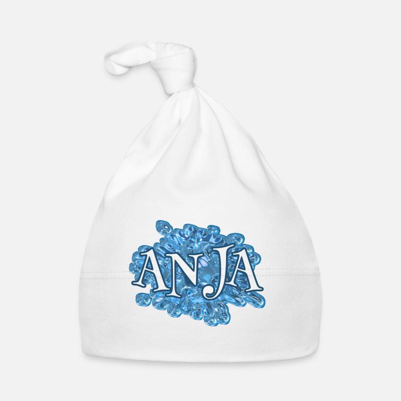 Wassertropfen Anja Baby Bio-Mütze
