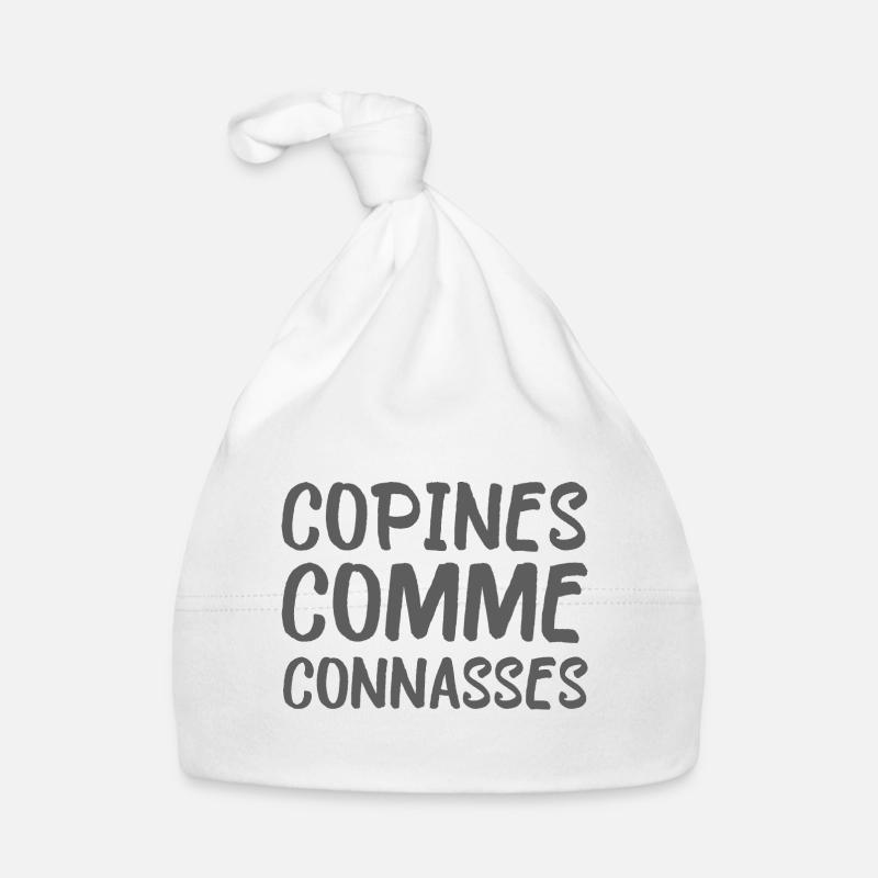 copines comme connasses Bonnet bio Bébé