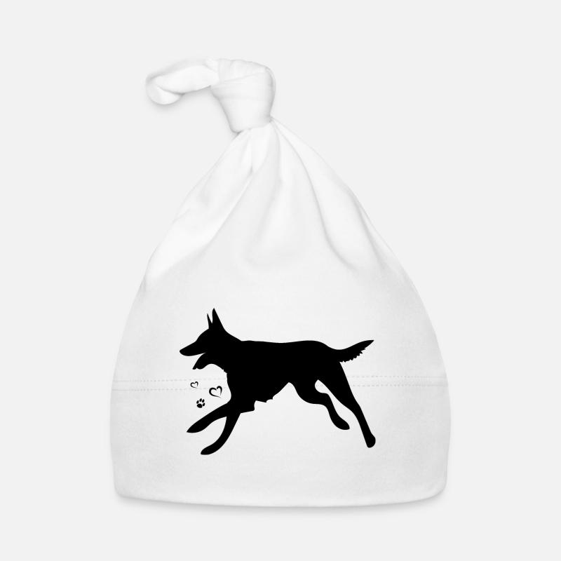 Belgian Malinois Shepherd Dog Organic Baby Cap