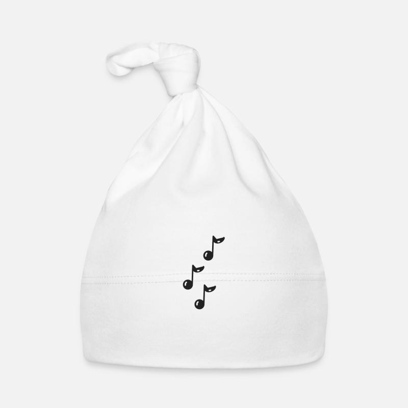 Notes de musiques Bonnet bio Bébé