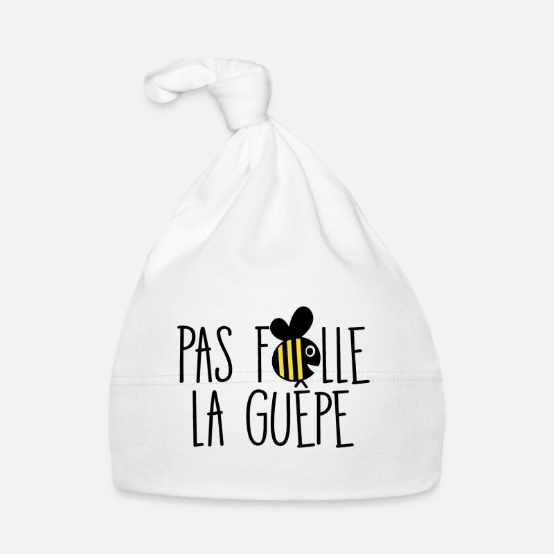 Pas folle la guêpe Bonnet bio Bébé