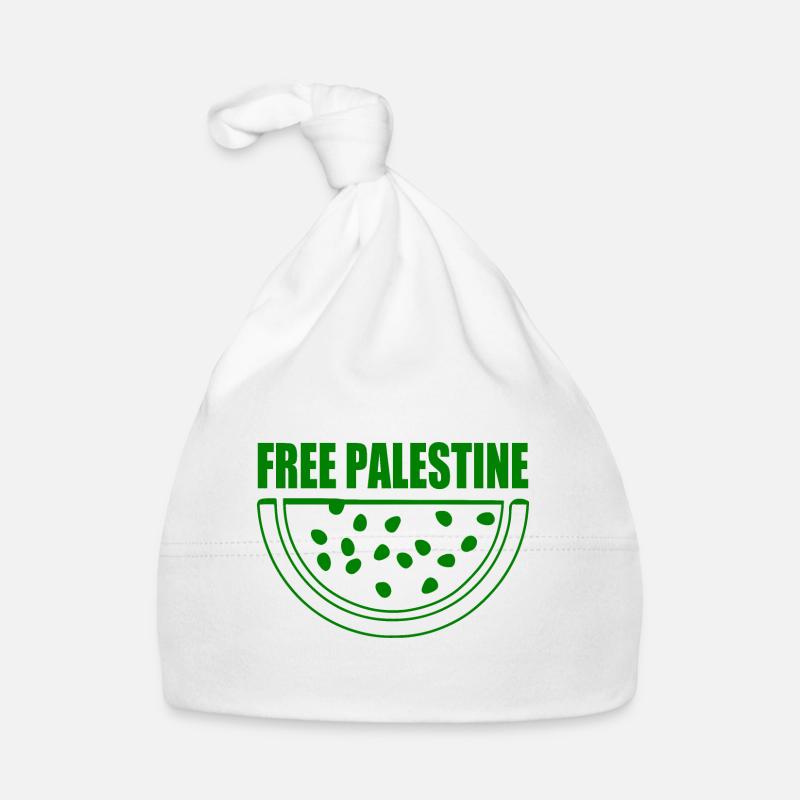 Free palestine melon pastèque Bonnet bio Bébé