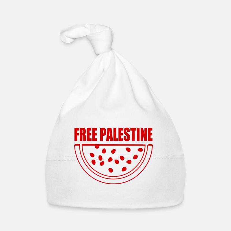 Free palestine melon pastèque Bonnet bio Bébé