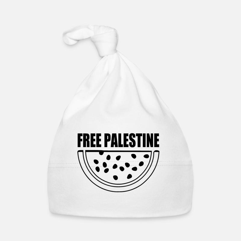 Free palestine Baby Bio-Mütze