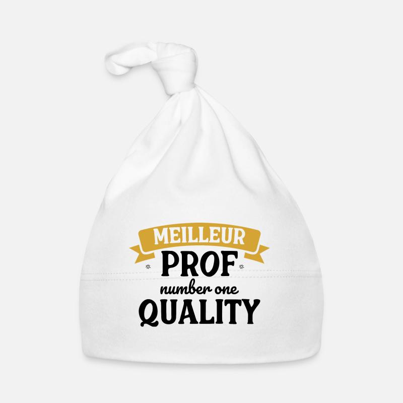 Bester Lehrer Baby Bio-Mütze