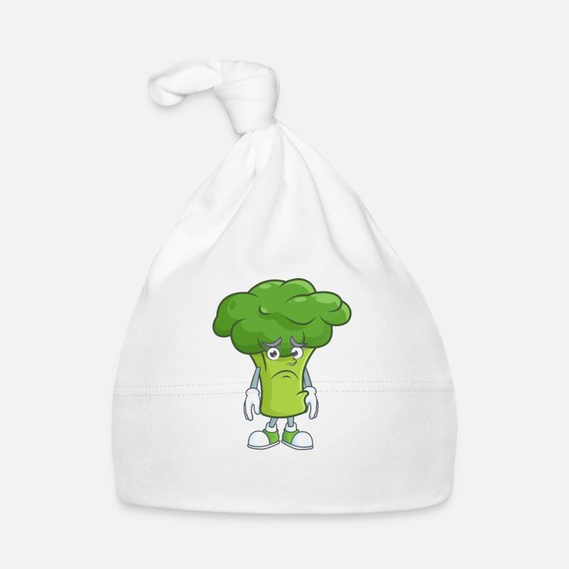 Brokkoli Vegetarisch Baby Bio-Mütze