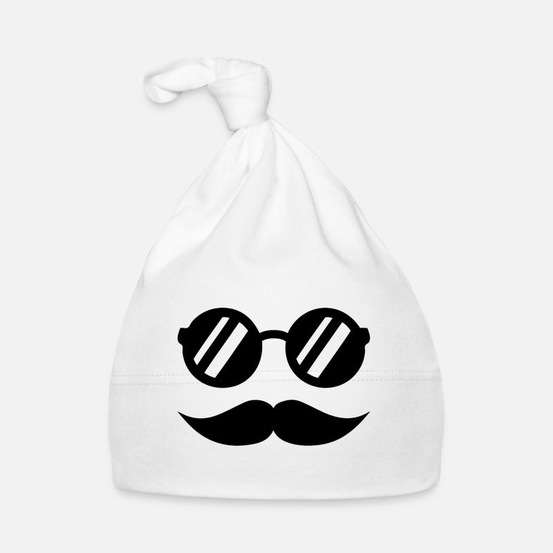 moustache Organic Baby Cap