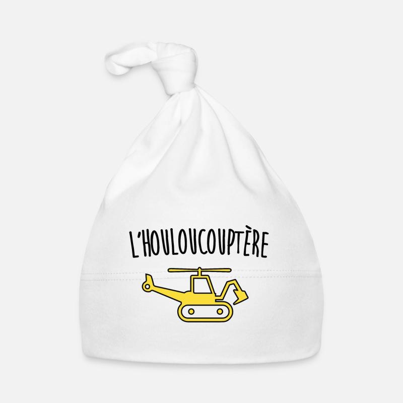 L'houloucoptère Bonnet bio Bébé