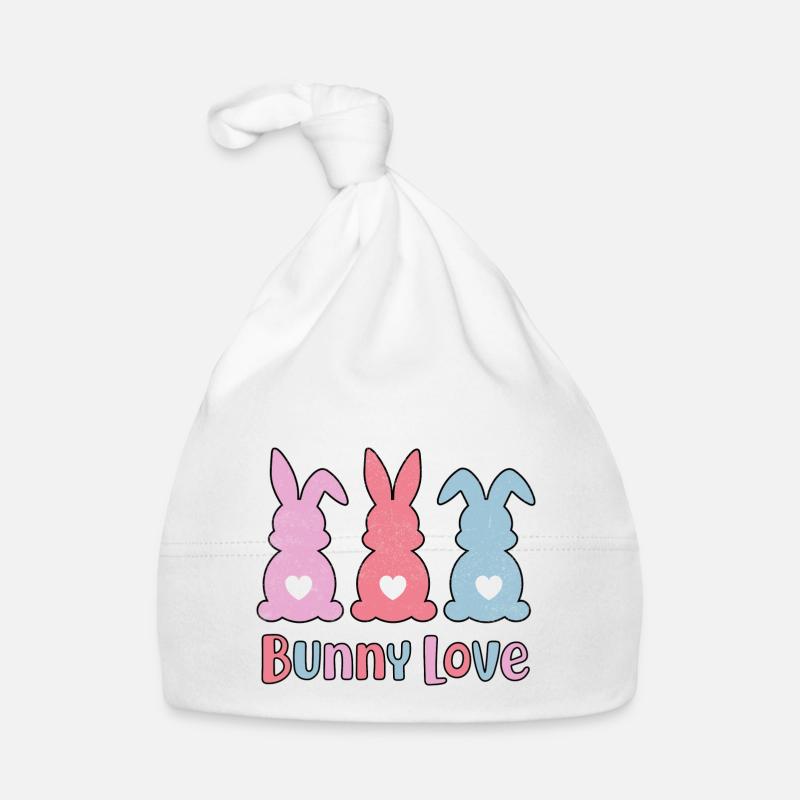 Lapin de Pâques - Bunny Love Bonnet bio Bébé