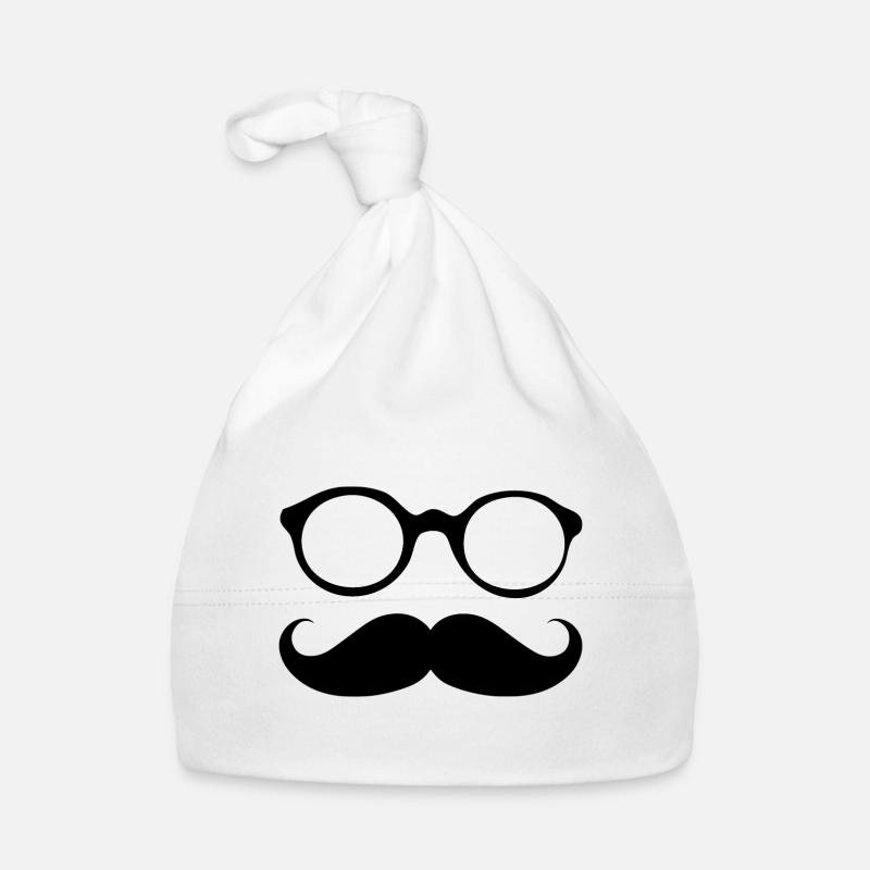 moustache Organic Baby Cap