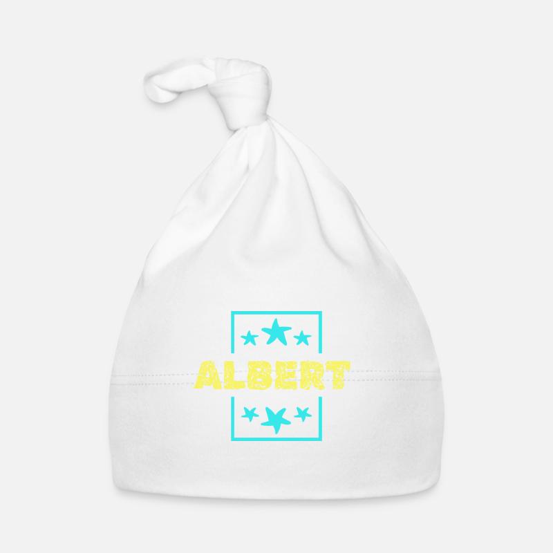Vorname Geburtstag Albert Baby Bio-Mütze