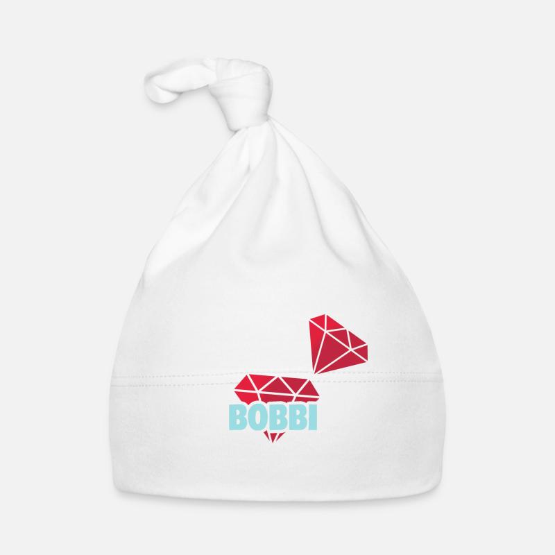 Diamond Bobbi Organic Baby Cap