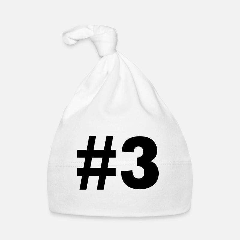 #3 - Baby Bio-Mütze - Weiß