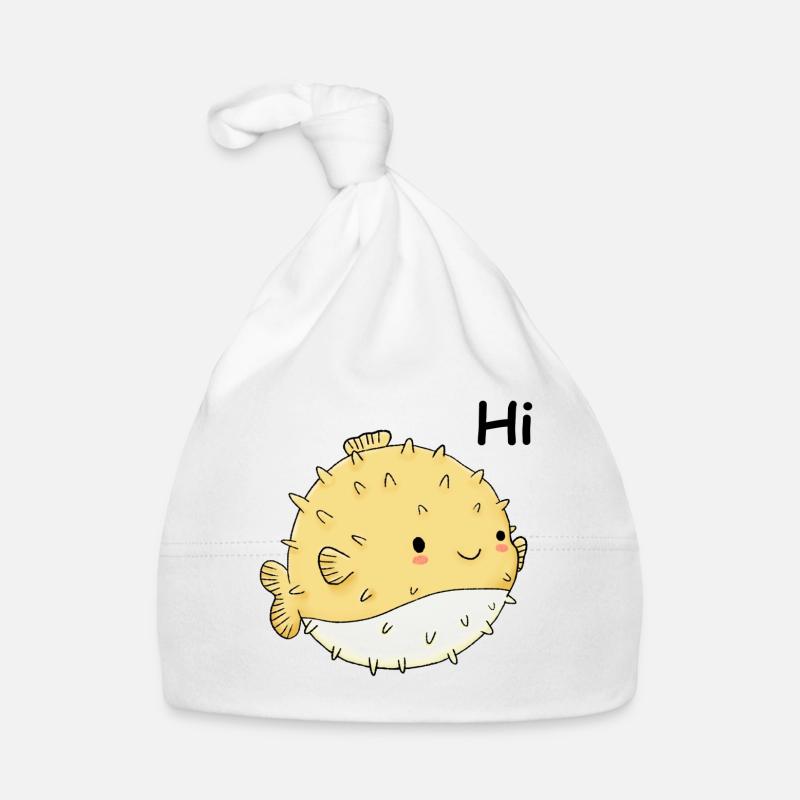 Poisson-globe heureux Bonnet bio Bébé