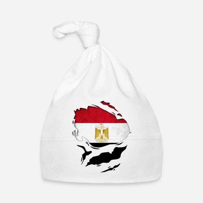 Egypt Flag Baby Bio-Mütze