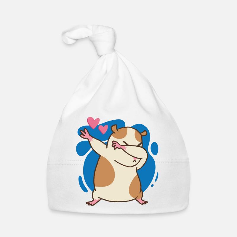 Dabbing Hamster Organic Baby Cap