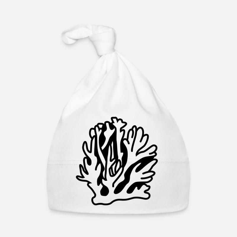 Coral Ocean Organic Baby Cap