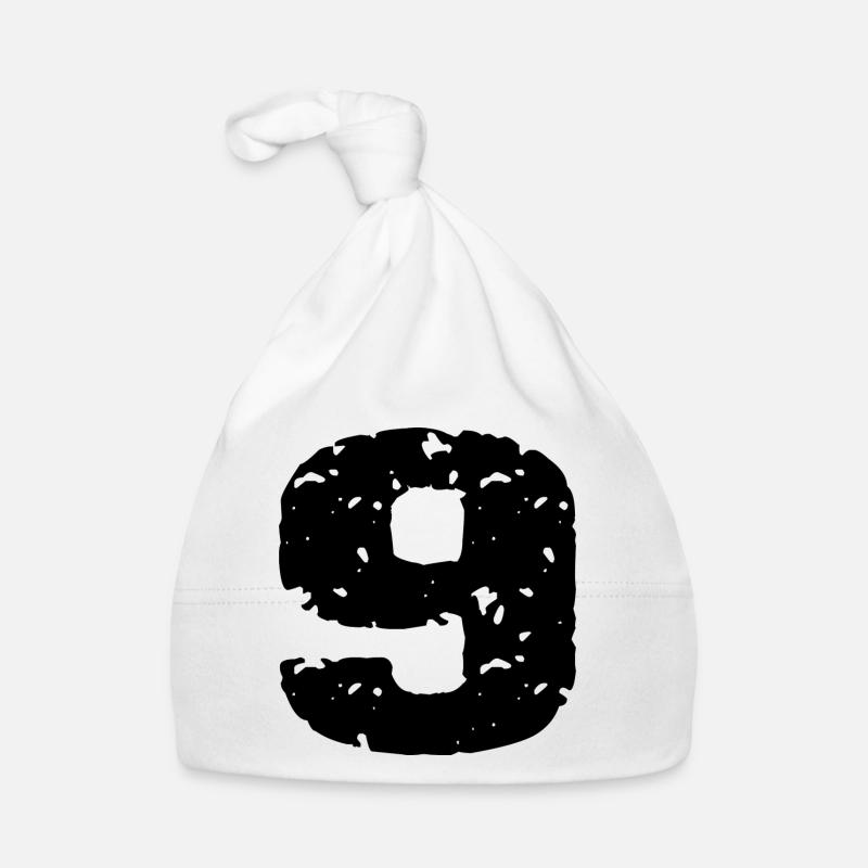 9 Maillot numéro Bonnet bio Bébé