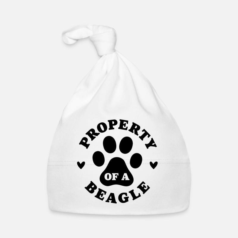 Propriété d’un Beagle Bonnet bio Bébé