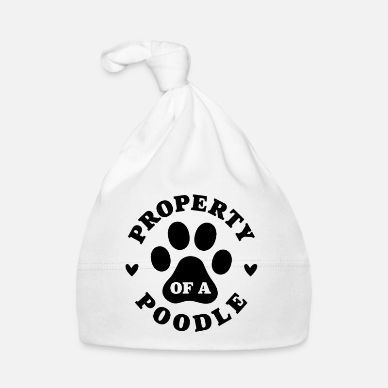 Propriété d’un caniche Bonnet bio Bébé