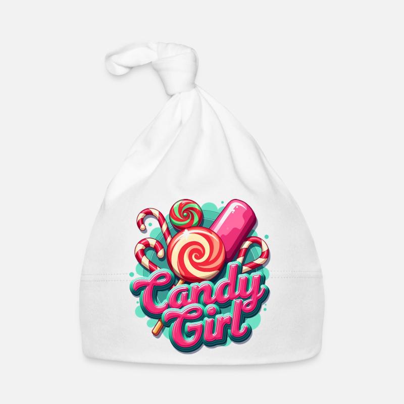 Candy And Girl - Candy Lover Organic Baby Cap