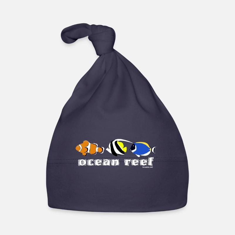 Ocean reef Organic Baby Cap