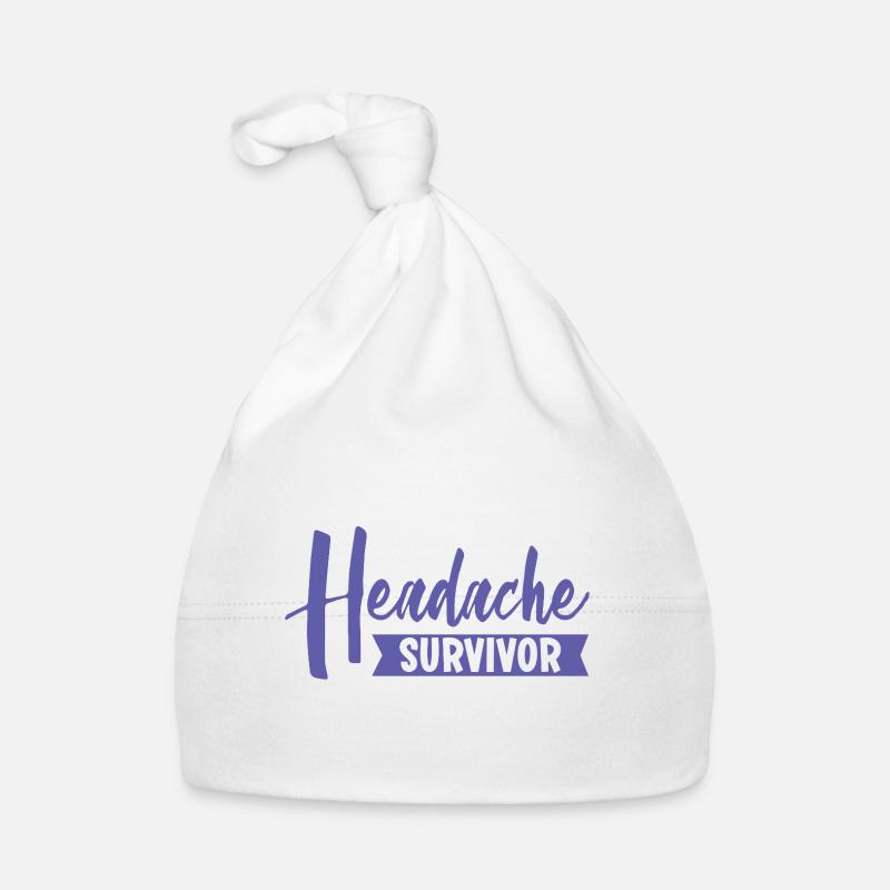 Headache Survivor Baby Bio-Mütze