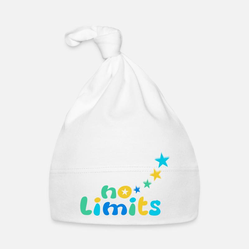 Pas de limites Bleu-Vert Bonnet bio Bébé