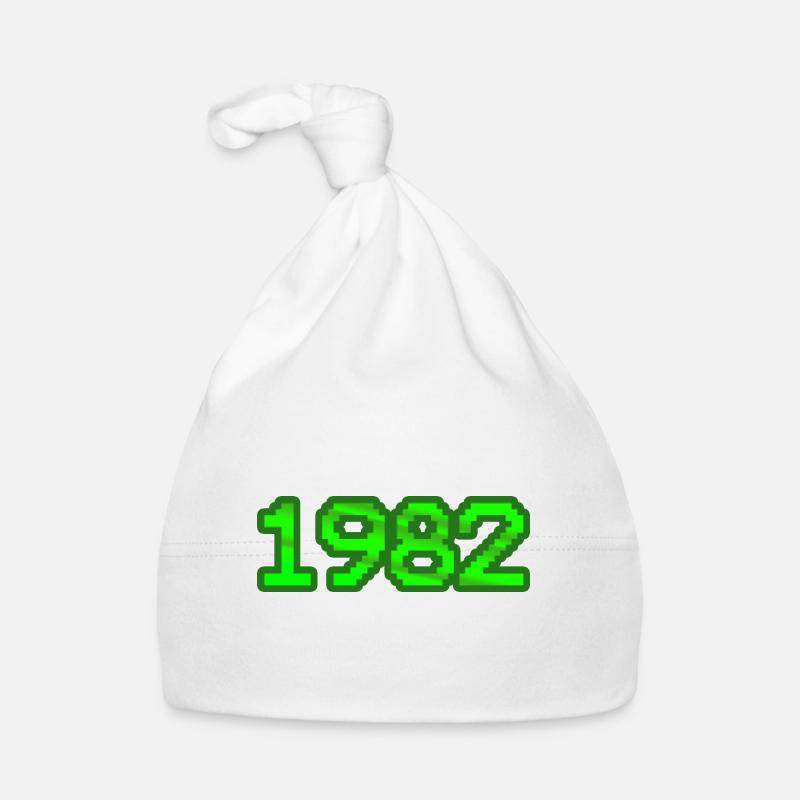 Computer Nerd 1982 Organic Baby Cap