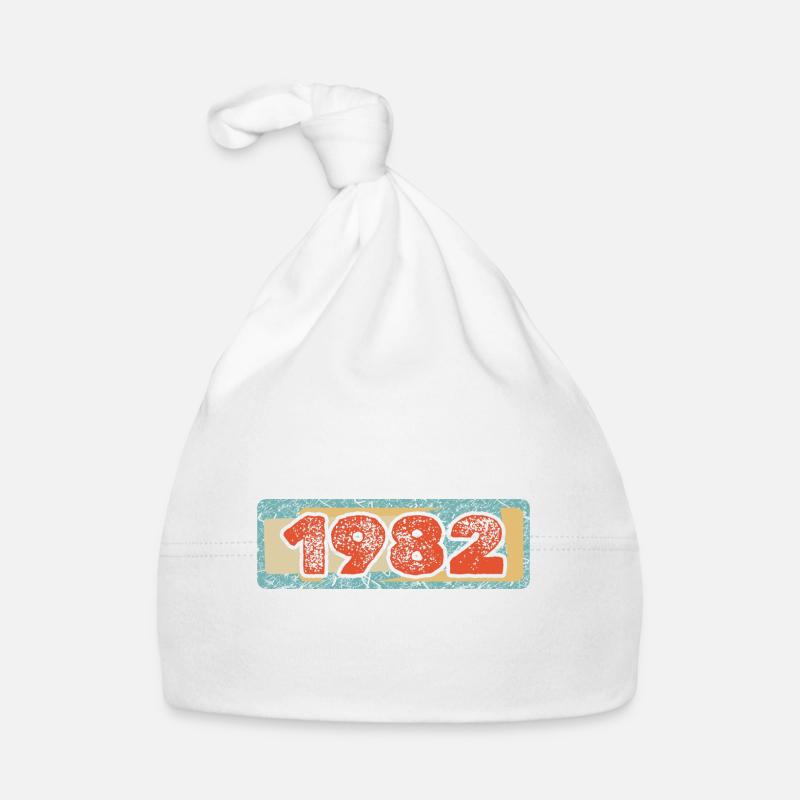 Year 1982 Organic Baby Cap
