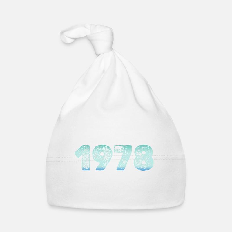 Année 1978 Bonnet bio Bébé