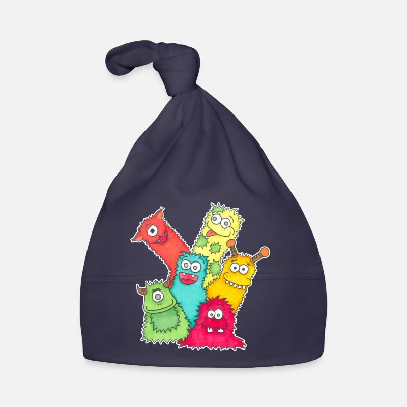 Monstergruppe Baby Bio-Mütze