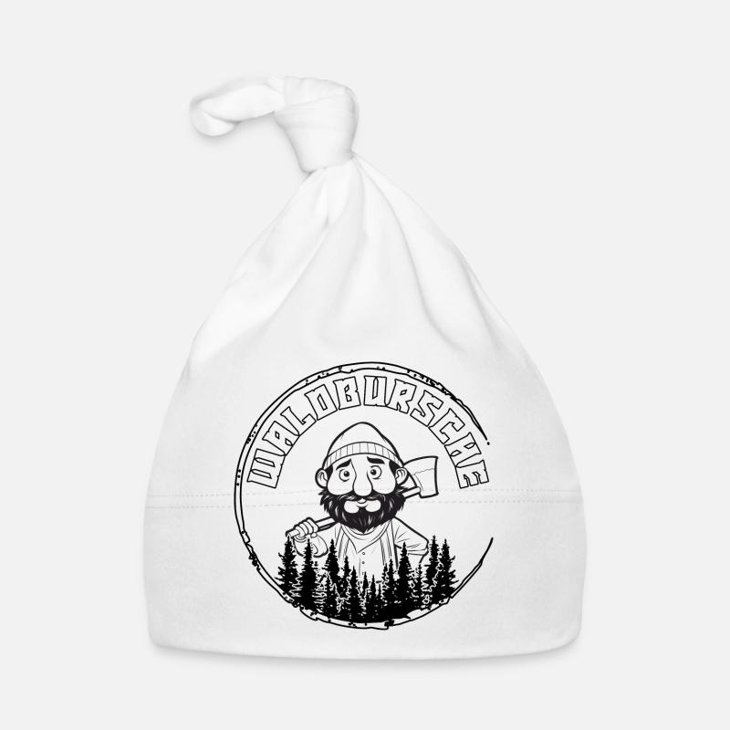 Cool lumberjack daddy forest boy gift Organic Baby Cap