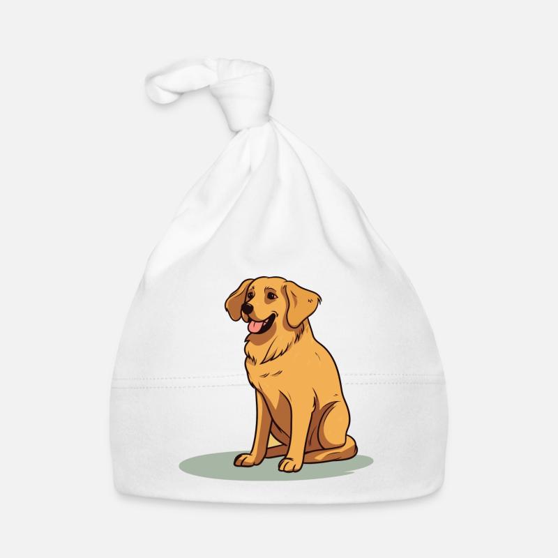 Conception de chien mignon pour les propriétaires de chiens Bonnet bio Bébé