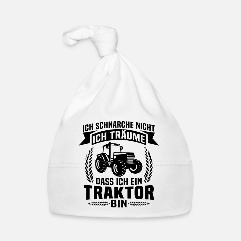 Ich Träume Dass Ich Ein Traktor Bin Baby Bio-Mütze