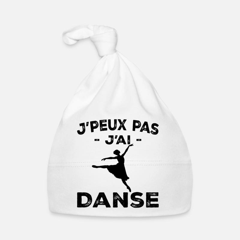 I Can't I Dance - Woman Gift Organic Baby Cap